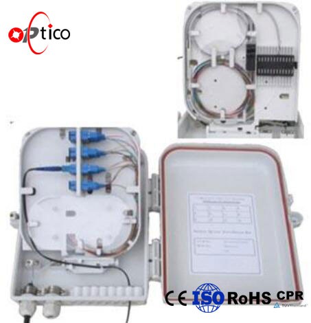 FTTH 16 Cores Fiber Optic Terminal Box
