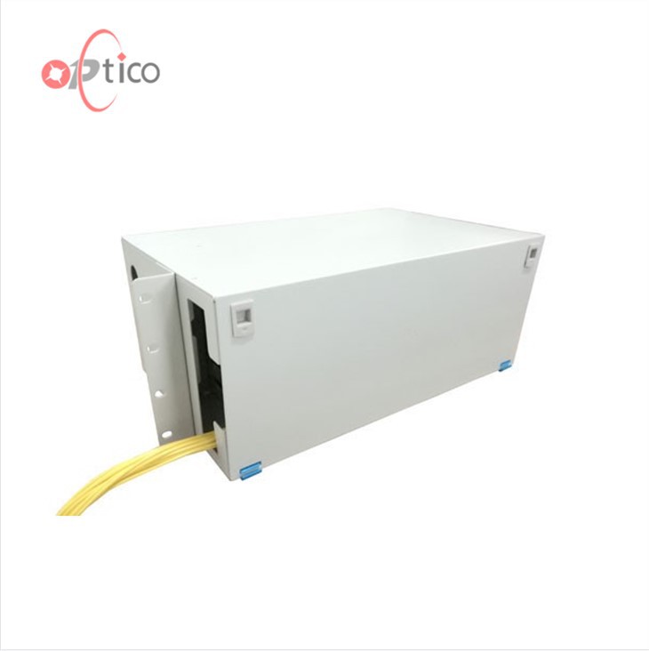 Slidable Fiber Optic Patch Panel